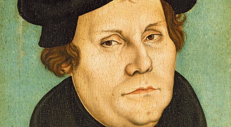 Maleri af Martin Luther