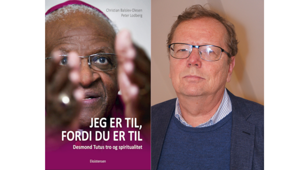 Bogomslag for bogen Jeg er til, fordi du er til og Peter Lodberg