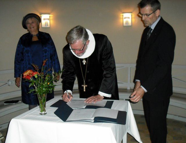 Porvoo Erklæringen underskrives