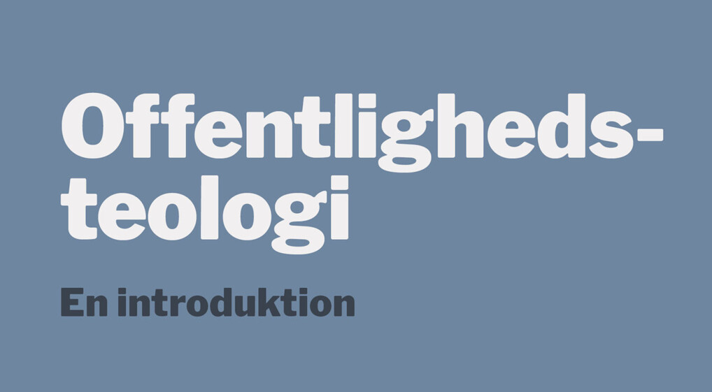 bogen "Offentlighedsteologi - en introduktion"