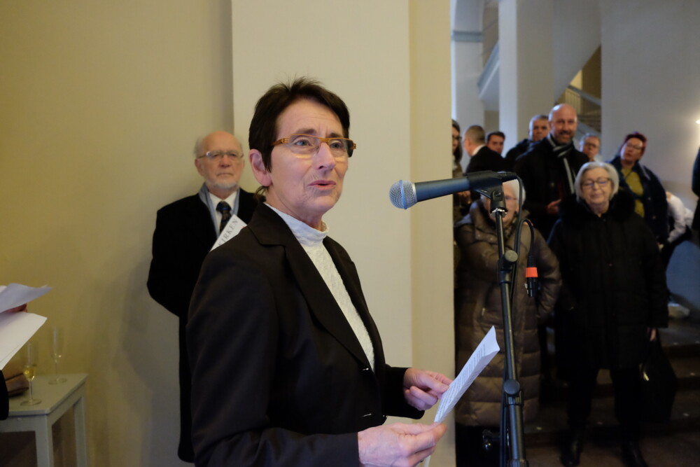 Karen Klint holder tale.